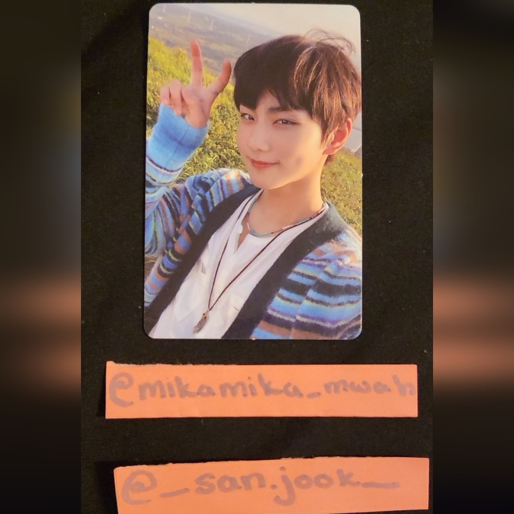 Jungwon Enhypen Photocard Border Day One Dawn Ver.